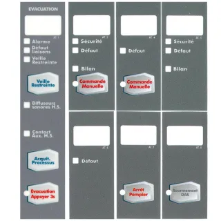 Lot d'étiquettes US/UCMC