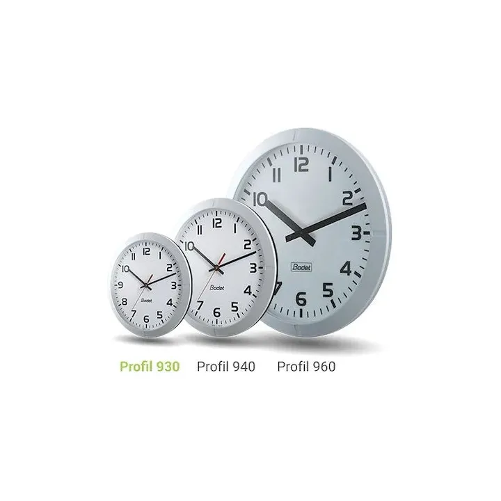 Profil  930 Heure Minute NTP, chiffres, cadran blanc