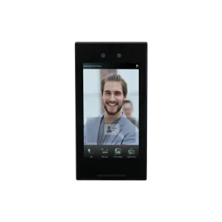 Interphone vidéo IP,2MP,écran 7 pouces, reconnaissance faciale