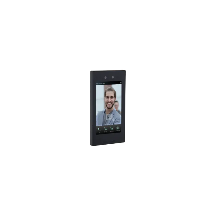Interphone vidéo IP,2MP,écran 7 pouces, reconnaissance faciale