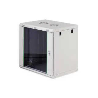 Coffret 19¨ Fixe 12U Profondeur 600 Noir Monté