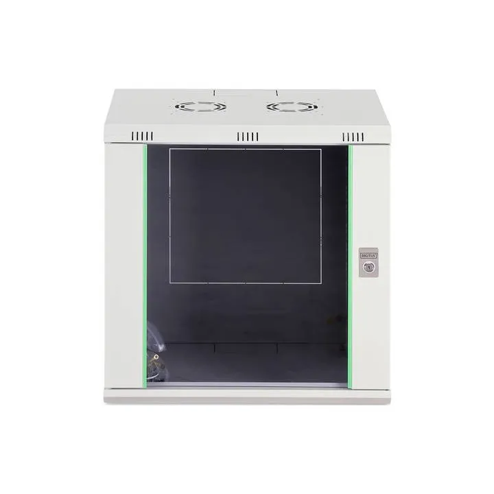 Coffret 19¨ Fixe 12U Profondeur 600 Noir Monté