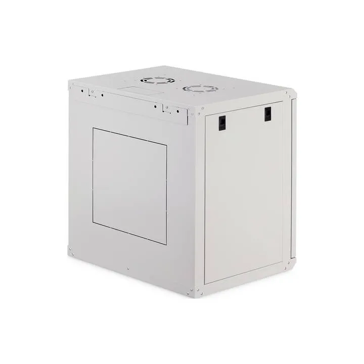 Coffret 19¨ Fixe 12U Profondeur 600 Noir Monté