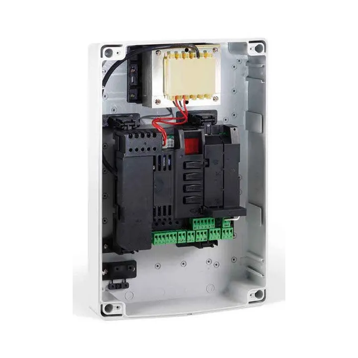 Coffret de commande pour 1 ou 2 moteurs 24 Vcc/2 x 12 A max, ave