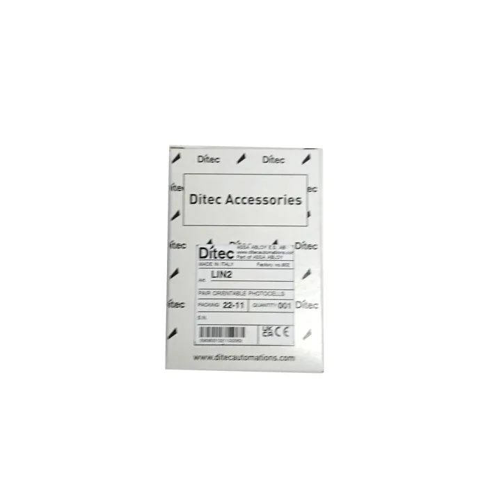 Paire de photocellules LIN2 pour montage externe. Carte orientab