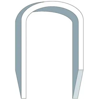 Agrafe câble diam 8mm, bte 5000 pces, long 12mm(QTE 1:LOT 5000)