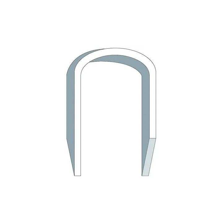 Agrafe câble diam 8mm, bte 5000 pces, long 12mm(QTE 1:LOT 5000)