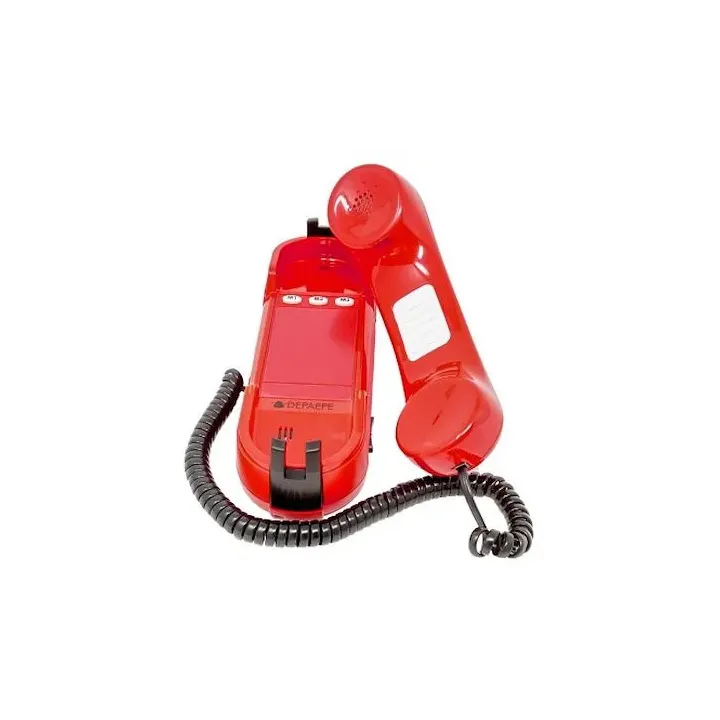 Téléphone D'Urgence Sip San Clavier Rouge