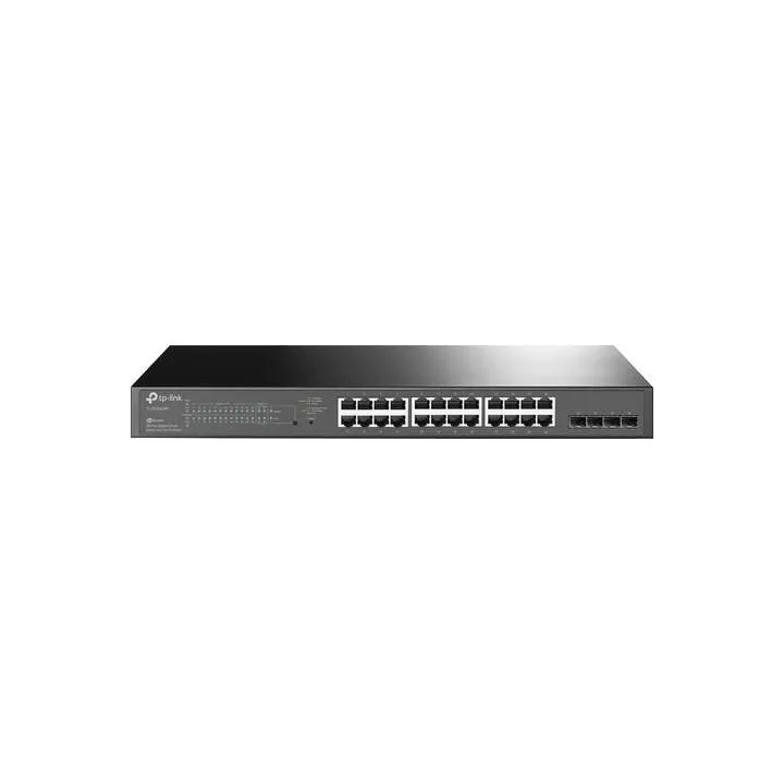 Switch 19" 24 Port Giga Poe+ 250 W + 4 Sfp