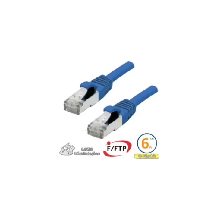 Cordon Rj45 Cat 6A F/Ftp Primacy Lszh 2M Bleu