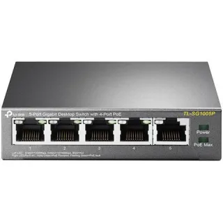 Switch 5 Ports Gigabit (4 Ports Poe)