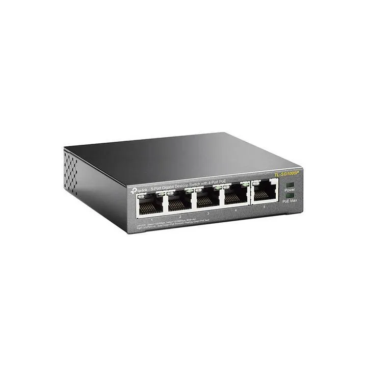 Switch 5 Ports Gigabit (4 Ports Poe)