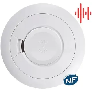 Détecteur Fumée Daaf Interrog Audiolink Pile Lithium Scellée 10An