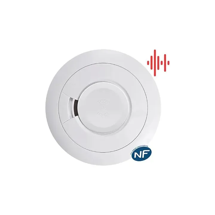 Détecteur Fumée Daaf Interrog Audiolink Pile Lithium Scellée 10An