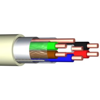 CABLE d' ALARME rigide 6c x 0.22 mm²   100m