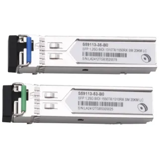 Kit 2 Sfp 1.25G Bidi 1310/1550