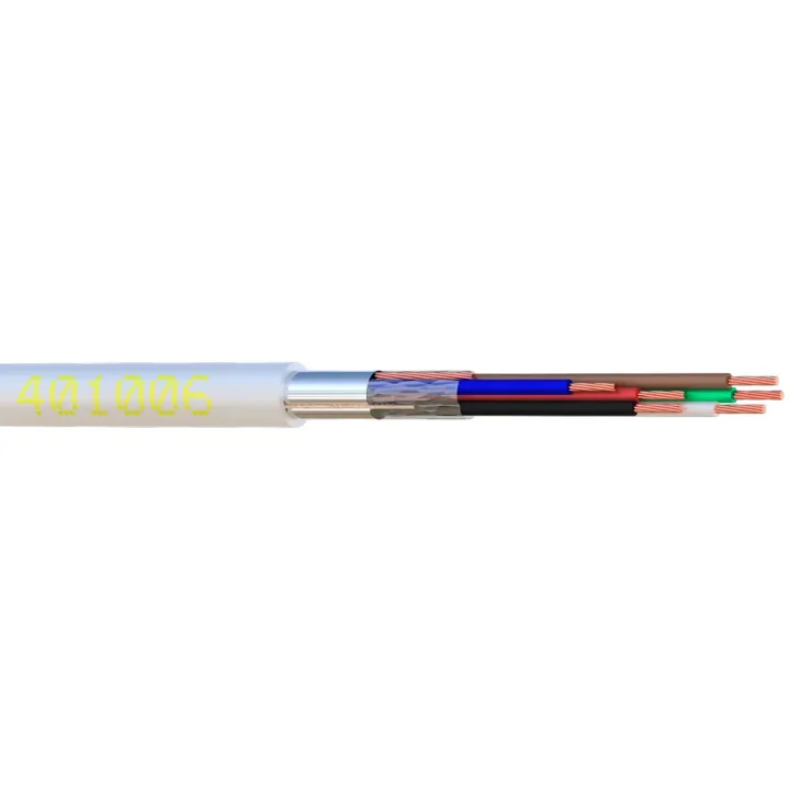 Cable Alarme Souple 06C Cu SCR Dévidoir 500 M