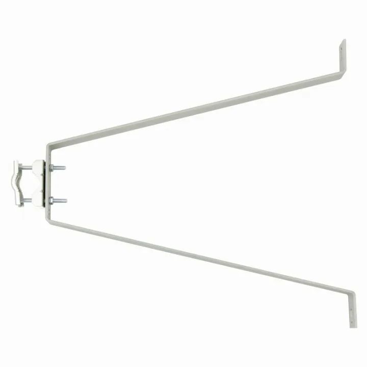 1 paire de fixations murales déport 46 cm