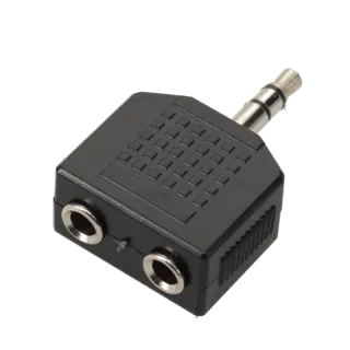 Adaptateur Jack3 5 M St // 2X Jack 3 5 F St M3S/2F3