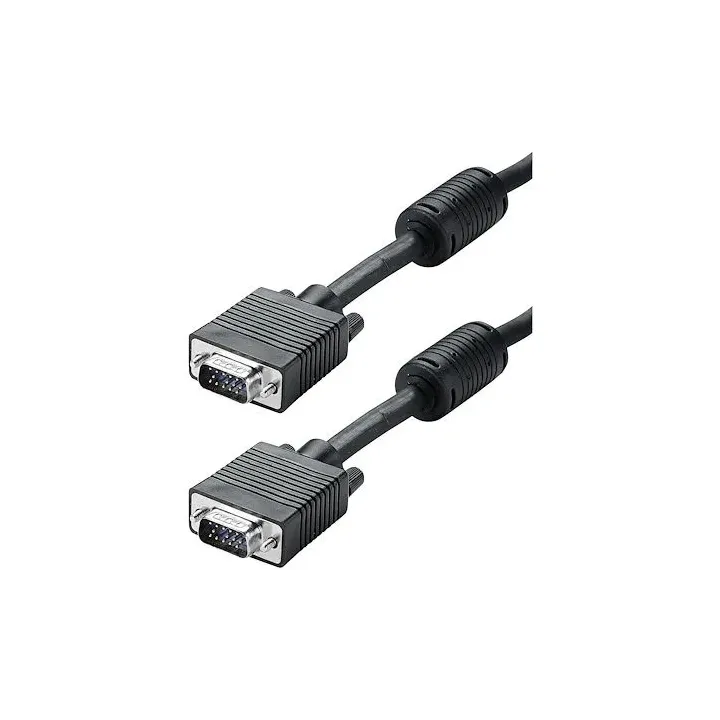 Cordon VGA (HD) - 10m M/M - filtré - PERFORM - Full HD 1080p - blindage renforcé