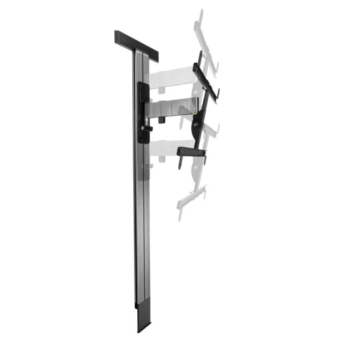 Exostand - Support Mural Aluminium Inclinable Orientable De 40 À 85'