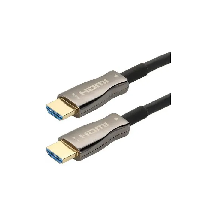Cordon AOC HDMI 2.0b A M/M - 50m - fibre optique - UHD 4K/60ips HDR 4:4:4 - OR