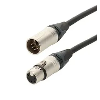 Cordon Xlr 5 Broch M/F-Connecteur Neutrik-Câble Dmx 512-30M