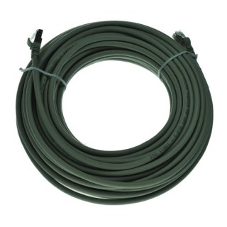 CORDON RJ45 cat6A SFTP  mâle//mâle 20 mètres GRIS