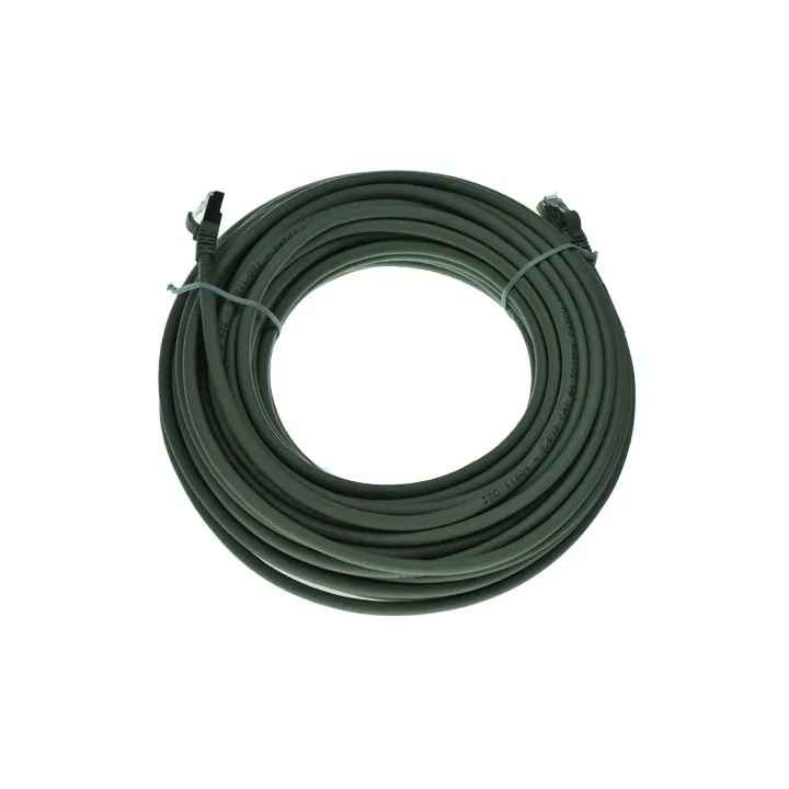 Cordon S/Ftp Cat6A Awg26 Lszh Gris 20M Cordon 1 Pc20M