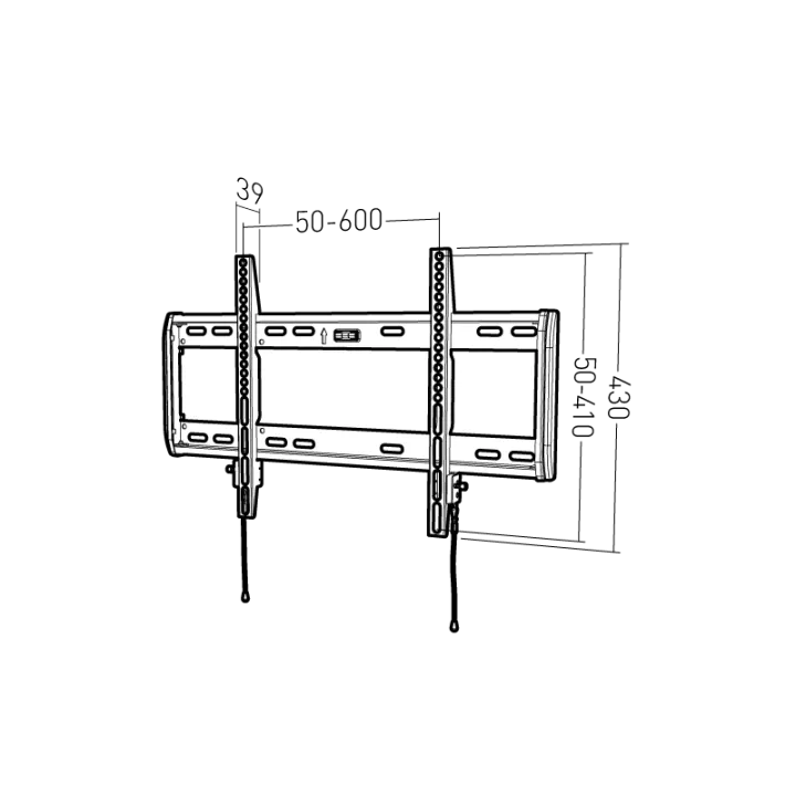 Support Mural Fixe - Vesa 600