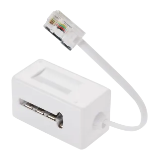 Adaptateur - 0m10 - prise T femelle / RJ45 mâle