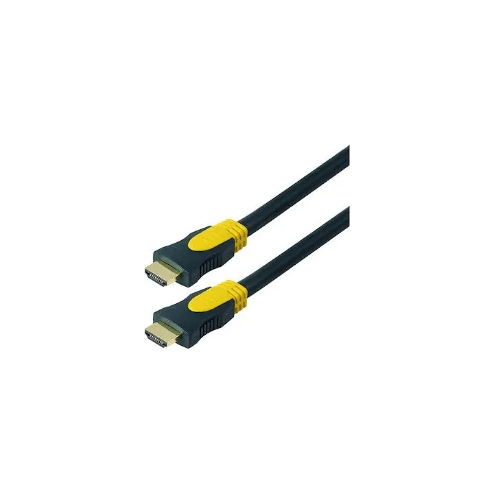 Cordon HDMI A M/M - FLEX - 2m - UHD 4K/60ips HDR 4:4:4 -gaine souple flex- OR