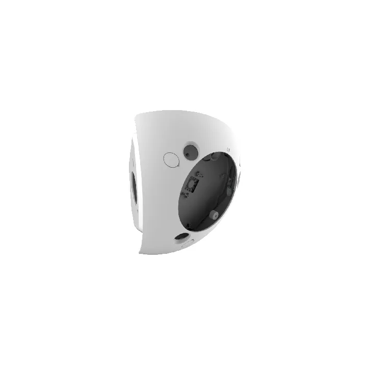 Support D’Angle Blanc Pour Caméra Dôme – Aluminium Et Plastique