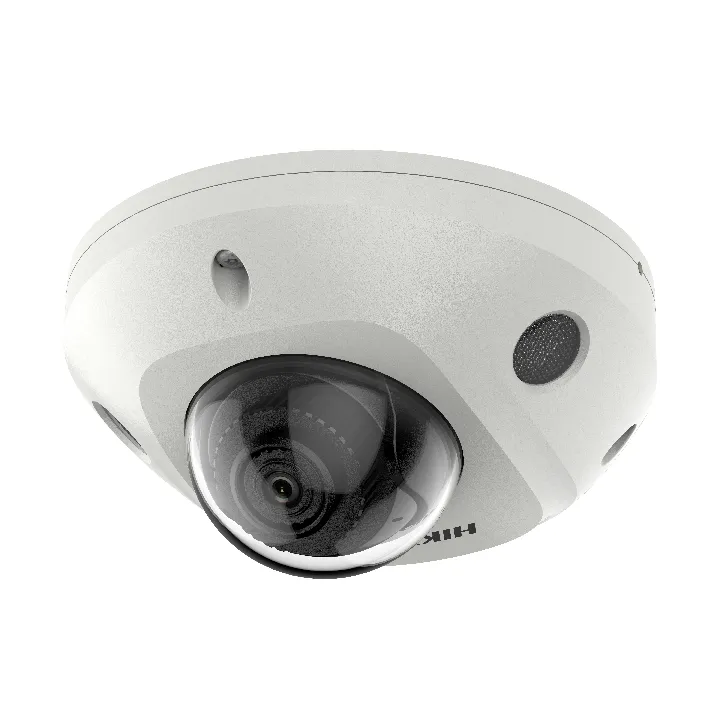 Ds-2Cd2546G2-Is(2.8Mm) Minicaméra Dôme Ip Fixe 4Mp Acusense Darkfighter, Ir 40M