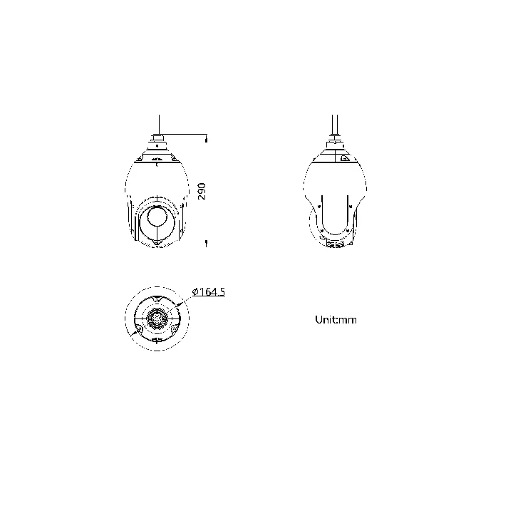 Ds-2De4425Iw-Det5 Caméra Acusense, 4Mp25, 120Db, Ir100M, I/O 1/1, Ip66
