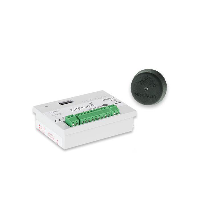 Kit :Une Centr. Vigik Eve196X3 +Lect. Plat En Makrol. Antivand.