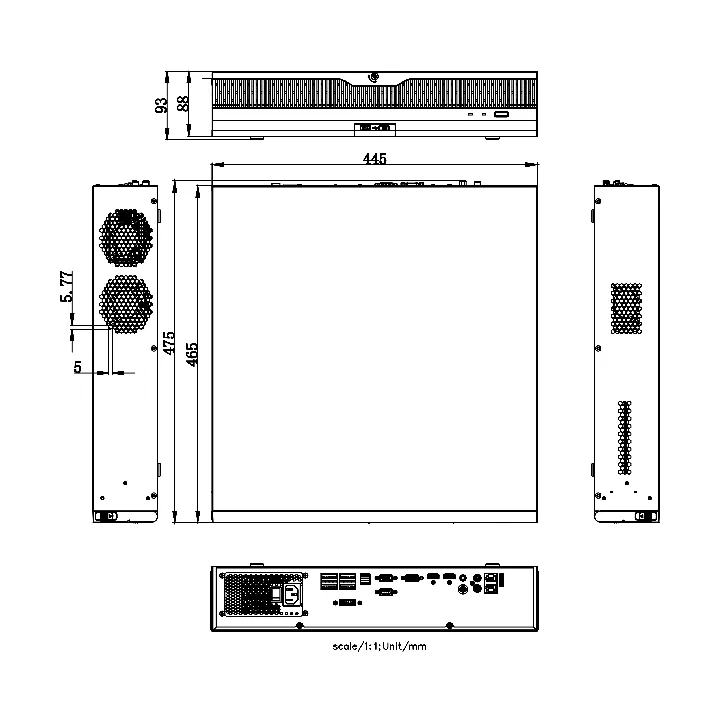 Ds-9632Ni-M8 Enregistreur 32 Canaux 8K, 8 Hdd, Raid, 2 Hdmi