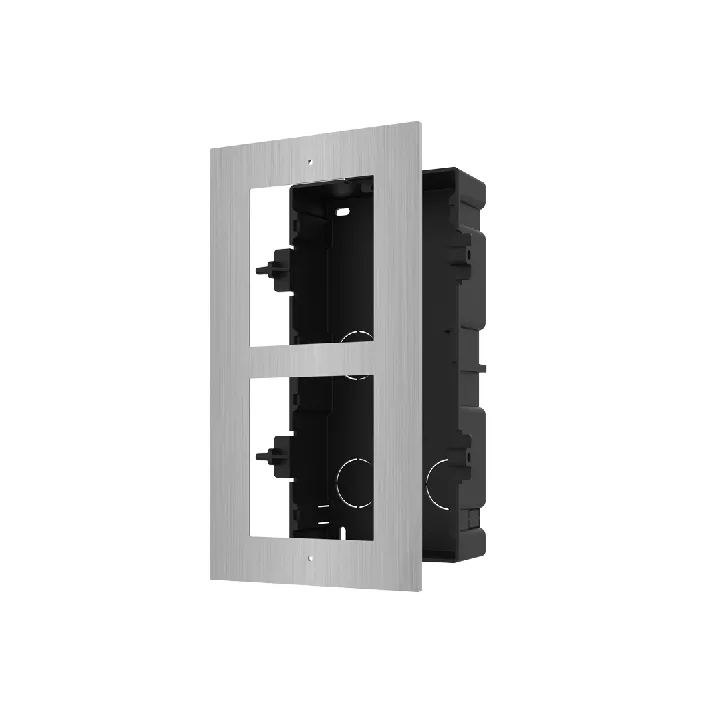 Ds-Kd-Acf2/S Support D'Interphone Vidéo À 2 Modules, Montage Encastré
