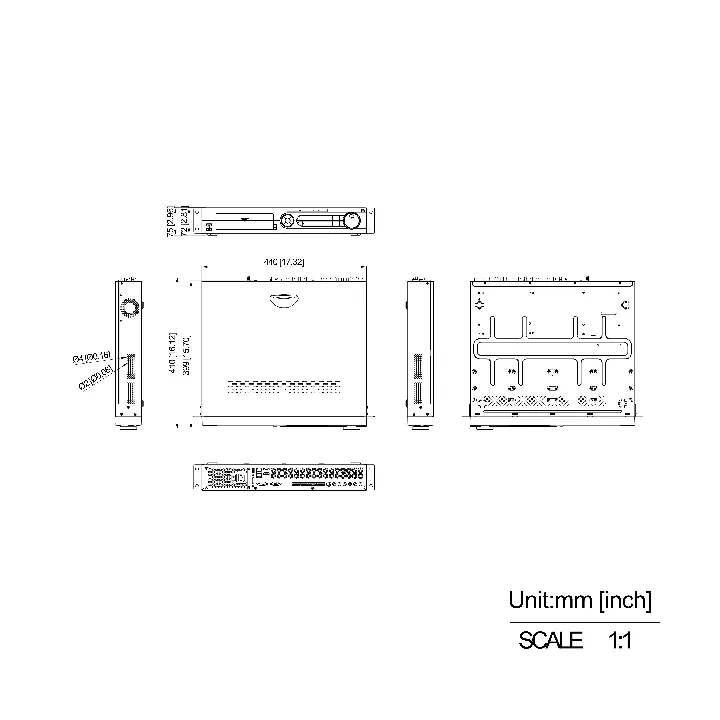 Ids-7332Huhi-M4/Sacuse Enregistreur Haute Résolution Acusense 32 Canaux 5Mp 4 Sata Raid H.265
