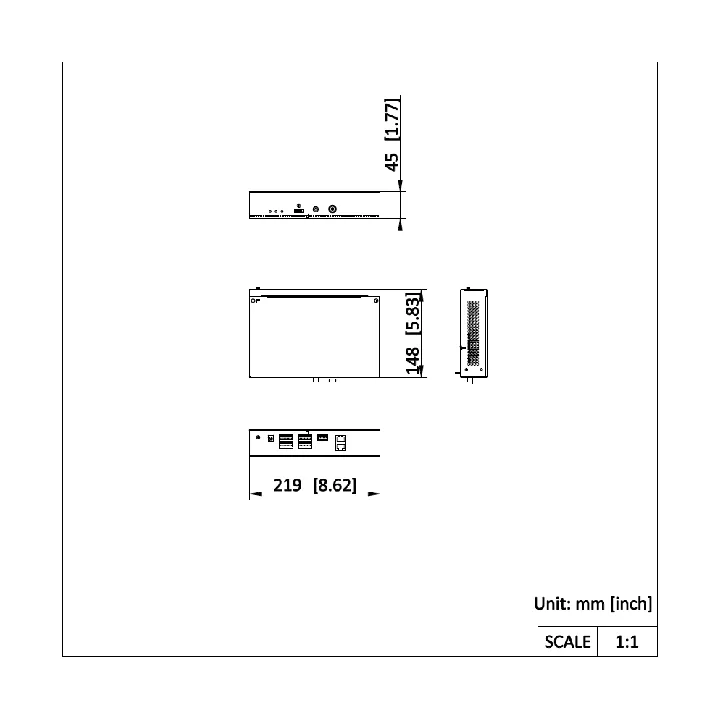 Ds-6901Udic Decodeur, 1 Hdmi 4K Decodeur