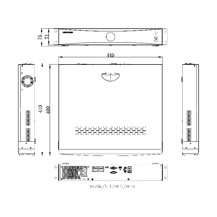 Ds-7732Nxi-K4D Enregistreur Nvr 32 Voies,Acusense, 4Xsata,12Mp,Hdmi/Vga
