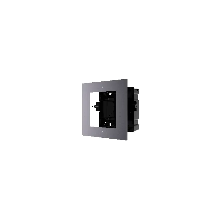 Support D'Encastrement 1 Module – Platine Modulaire, Finition Plastique /Plastic