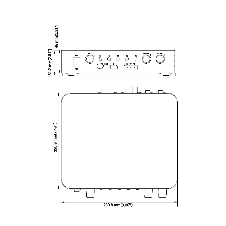 Ds-Qae0A60G1-Vb Amplificateur Audio Avec Bluetooth