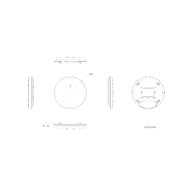 Ds-3Wap622G-Si Point D'Accès Wi-Fi 6 Celling, 1800 M
