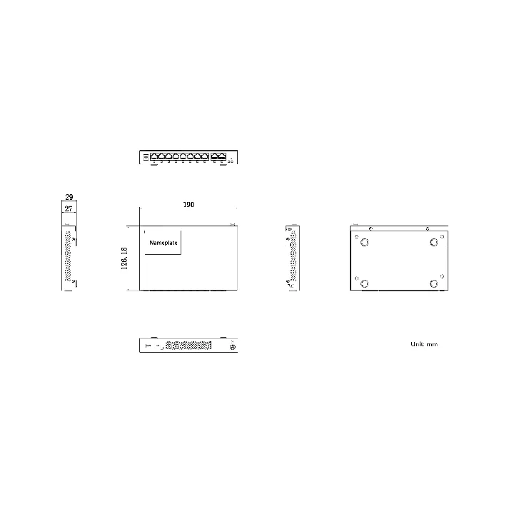 Ds-3Wg210Gp-Sio-Std Routeur Ac Poe 200 Utilisateurs