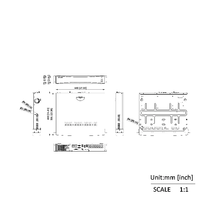 Ds-7732Nxi-I4/16P/ 32-Ch Enregistreur Nvr Poe-Poe+ 16 Cameras Technologie Acusense 1U Poe 4K Nvr