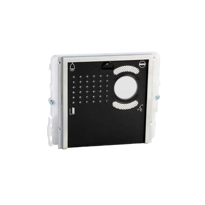 Série Ikall Metal - Module Sans Bouton Pour Unité Audio/Vidéo, Acier Inox.