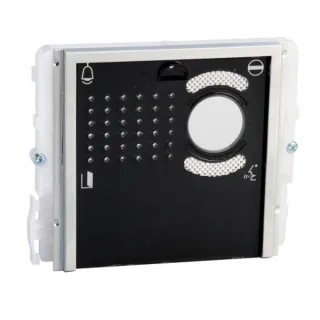 Série Ikall - Module 2 Boutons Pour Audio/Vidéo, Masque Noir, Led