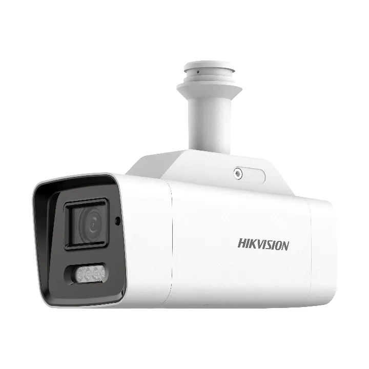 Ds-2Xs6A47G1-Ls/4G28Mmo-Std Caméra Solar Bullet Ip 4G Colorvu 4Mp, Fixe 2.8Mm, Ip67, Blanc