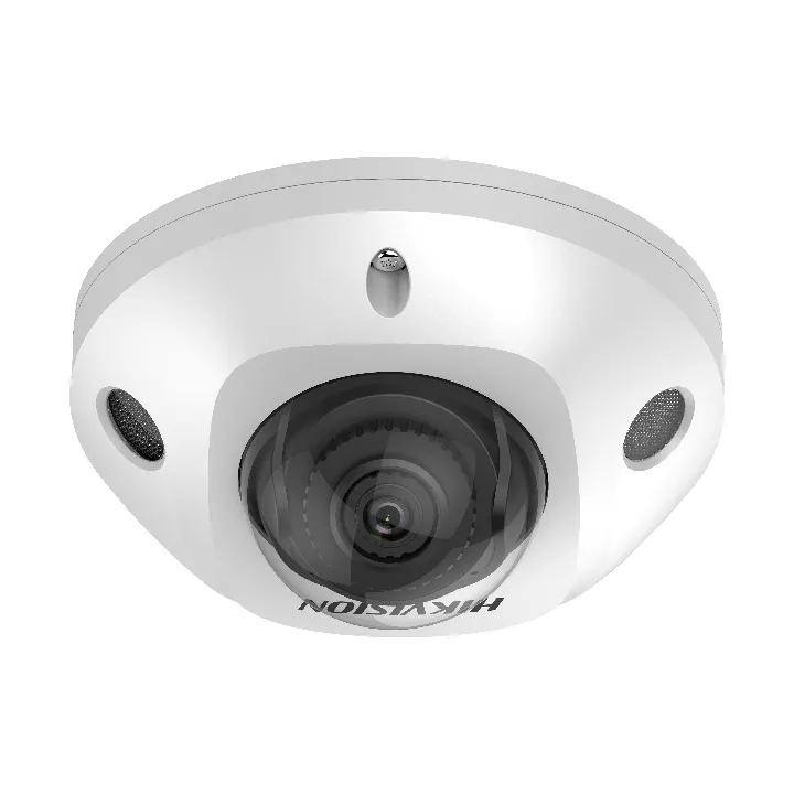 Ds-2Cd2546G2-Is28Mmcblack4Mp Buit-In Mic Fixed Mini Dôme Caméra